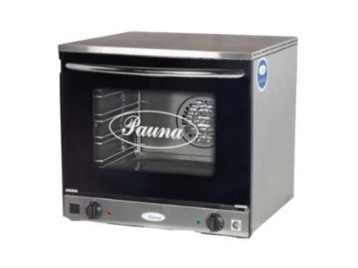 Horno convector Pauna Beta 21 en cocina profesional, listo para mantenimiento o reparación técnica especializada